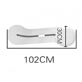 GHzzY Système de Transfert Facile - Planche de Transfert pour Fauteuil Roulant - Dispositif daide au Glissement pour Les tra