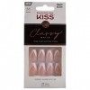 Kiss Classy Nails Lot de 2 robes en soie 28 fils Longueur moyenne