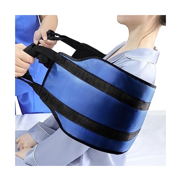 [LOSCHEN] Ceinture de transfert de 110 cm - Pour personnes handicapées, personnes âgées, gériatriques, blessées, déplacées en