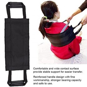Harnais patient pour personnes âgées Disabeld, coussin de levage antidérapant pour assistance, ceinture de transfert avec dou