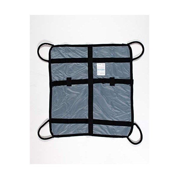 Patient Aid Brancard portable avec 4 poignées - 35" x 39" - SMU, médecine du sport, évacuation durgence - déplacement, levag