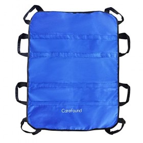 CareFound Tapis de positionnement pour transfert de patients avec 8 poignées - 109,2 x 91,4 cm