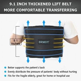 BRMDT Aide de levage de sécurité pour transfert de lit pour les soins des patients