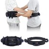 KkaFFe Ceinture de gait avec poignées, ceinture de transfert pour personnes âgées, ceintures de guise pour patients, ceinture