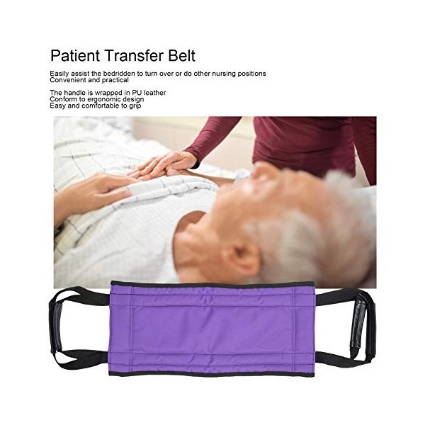 Ceinture de Transfert de Patients, Ceinture dAllaitement de Levage pour Personnes âgées avec Poignée Outil Auxiliaire pour P