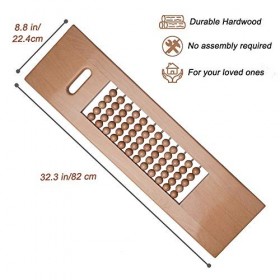 Planche de transfert – Dispositif daide pour le transfert du patient du fauteuil roulant au lit, baignoire, toilettes, voitu
