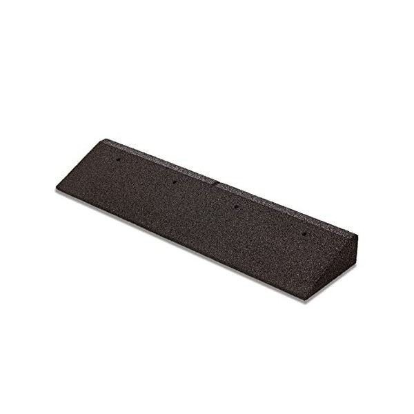 Rampe Bepco pour bordure - Fibres de caoutchouc - 80 mm - Noire