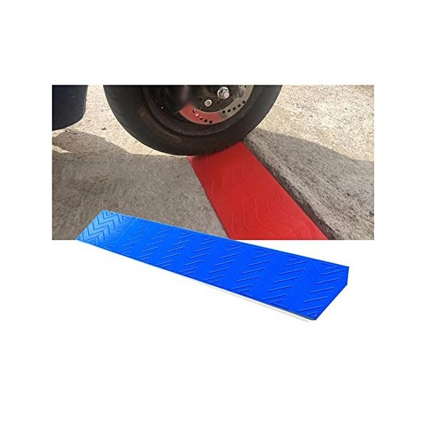 PiurUf Accueil Rampes de Seuil, Tapis de Marches DEntrée pour Tapis de Pente DAccessibilité, Rampe de Trottoir en PVC pour 