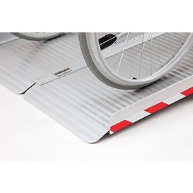 Rampe pour Fauteuil Roulant/Tapis Rampe pliable extra large Largeur de longueur 1830&nbsp;mm x 835&nbsp;mm 