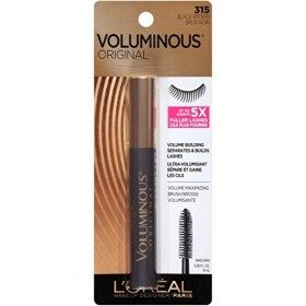 LOreal Paris Voluminous Original Mascara, Black Brown, 0.28 Fluid Ounce