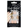 Ardell Nail Addict Artificial Nail Set, Metallic Lilac Pearl