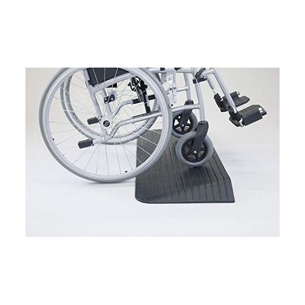 Rampe de seuil pour fauteuil roulant et scooter 100 mm