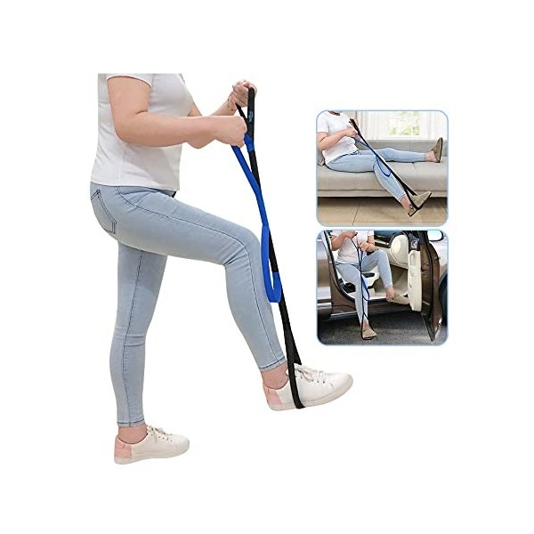 Cuisse et Jambe lève Sangles Lifter Soulever la jambe pour soulève la mobilité - personnes âgées, adultes, Handicap, pied lev