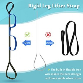 Cuisse et Jambe lève Sangles Lifter Soulever la jambe pour soulève la mobilité - personnes âgées, adultes, Handicap, pied lev