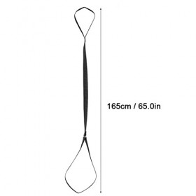 Ghzste Sangle de Levage de Jambe en Nylon avec Bande de Pied pour Aide à la mobilité des Personnes âgées Handicapées