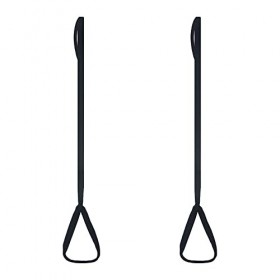 Lot de 2 sangles de levage de jambe avec poignées pour les personnes âgées, handicapées, blessures, voiture et lit