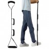 Leg Lifter Strap Leg Lifter Foot Lifter Orthèse Aide au Lit Stand Up Leg Lifter Aids With Hand Grip Mobility Aids
