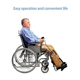 Leg Lifter Strap Leg Lifter Foot Lifter Orthèse Aide au Lit Stand Up Leg Lifter Aids With Hand Grip Mobility Aids