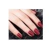 24 PCS mat vin rouge faux ongles couverture complète courte presse acrylique sur faux ongles pour femmes et filles