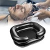 Lavabo gonflable Kamanan en PVC - Lavabo portable - Pour le lavage des cheveux au lit, le lavabo pour les personnes alitées, 