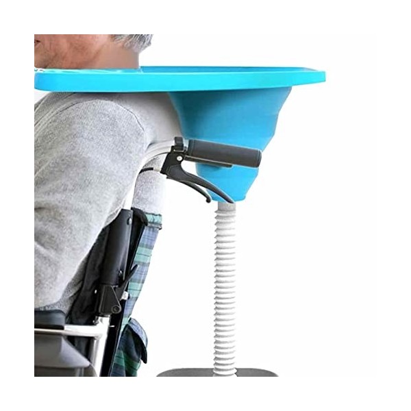 Bac à Shampoing Gonflable Portable Avec Coussin Pour La Nuque - Pour Lavage De Cheveux Au Lit Ou à Domicile