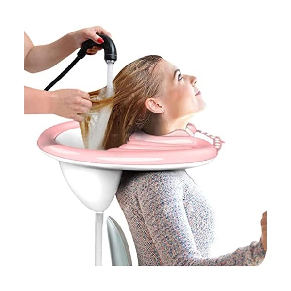 Lavabo gonflable,Bol de shampooing léger et portable avec pompe à air,Plateau de lavage des cheveux pour les personnes alitée