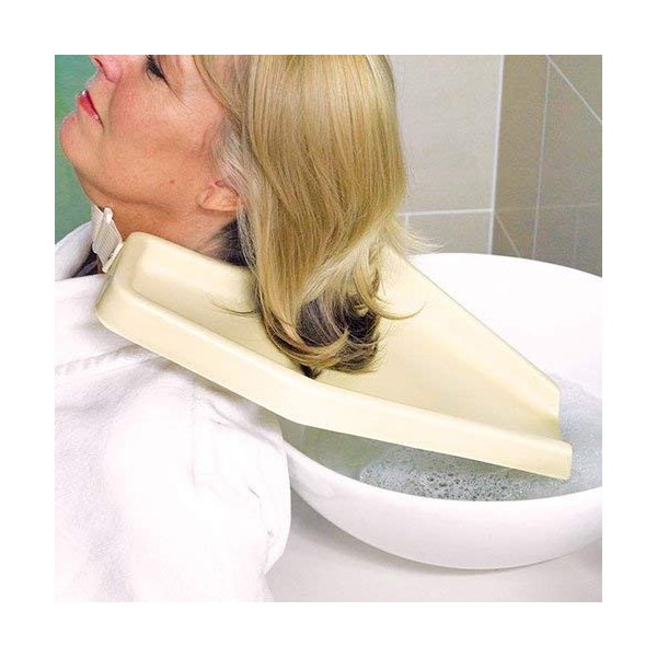 Homecraft Hair Washing Tray for Sink Eligible for VAT Relief in the UK Easy to Shampoo & Condition Elderly & Disabled, Redu