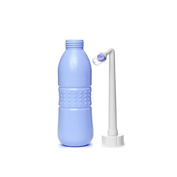 First Days Maternity - Grande bouteille de 650 ml Peri – Idéal pour post-partum – Bidet portable – Neuf Maman Article Essenti