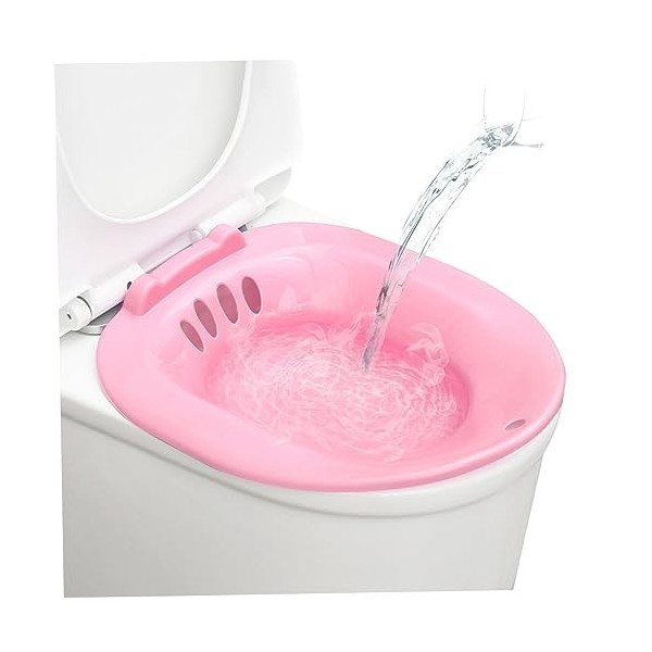 Gcroet 1pc Sitz Bath Portable Bidet Toilet Sage de Toilette Bidet Portable pour Les Toilettes Bidet Lattachement sadapte au