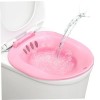 Gcroet 1pc Sitz Bath Portable Bidet Toilet Sage de Toilette Bidet Portable pour Les Toilettes Bidet Lattachement sadapte au