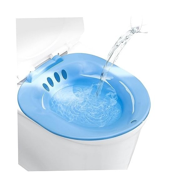 Gcroet 1pc Sitz Bath Portable Bidet Toilet Sage de Toilette Bidet Portable pour Les Toilettes Bidet Lattachement sadapte au