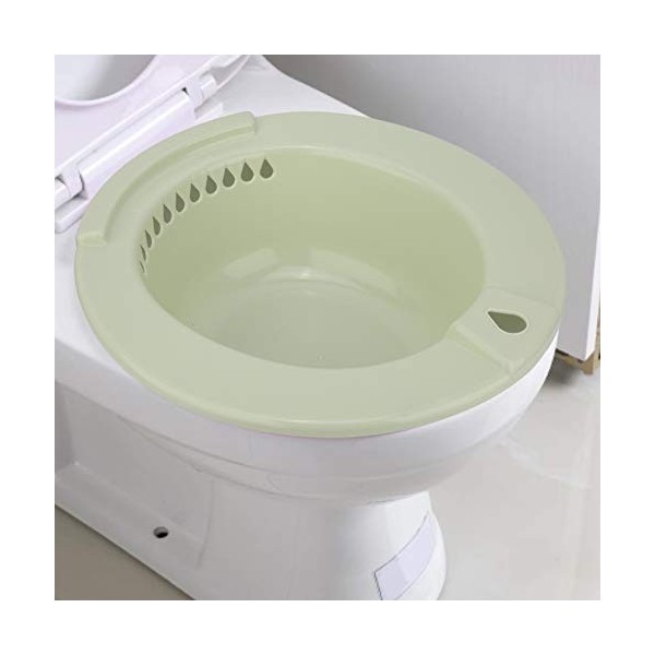 Baignoire de trempage de bassin, bain de siège de toilette durable non toxique pour les femmes enceintes pour les toilettes p