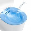 Baignoire de sitz pliable pour les toilettes, bassin de bain Sitz portable pour trempage par siège pour les toilettes baignoi