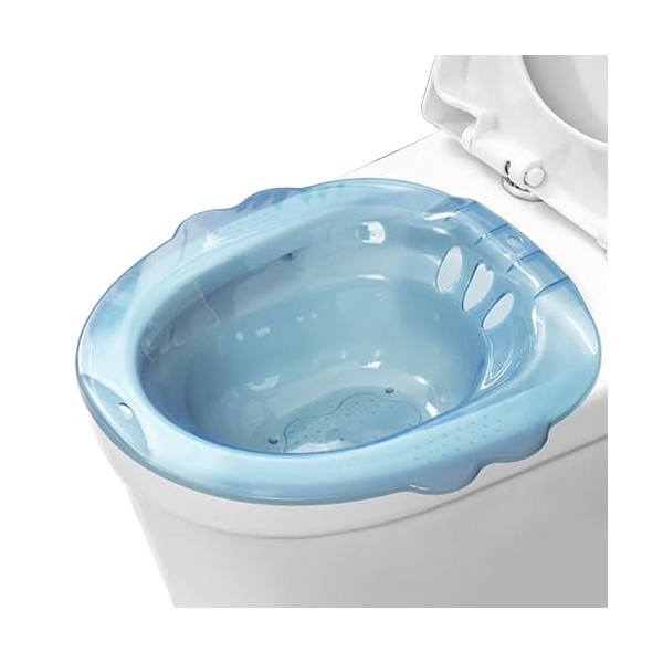 Sitz Bath Portable sur le bidet portable des toilettes avec ridet à grande capacité anti-débit de grande capacité pour hémorr