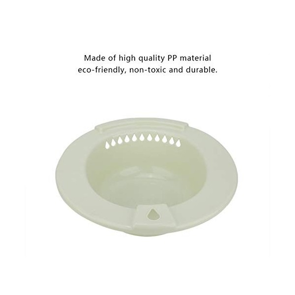 Ruining Traitement des hémorroïdes Baignoire de Hanche Anti-déversement, Bain de siège, Post-Partum Essentiel pour Le Nettoya