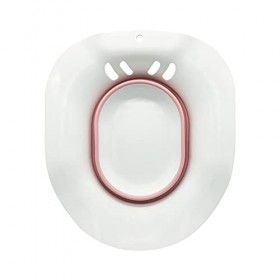 Funmi Baignoire et bidet pliable pour une utilisation au-dessus des toilettes