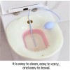 Toilette Bidet Toilette Sitz Bain Pliable Voyage Portable Femmes Enceintes Hémorroïdes Bidet Bassin Rose Durable and Nice