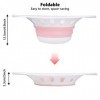 Tovee Bains de Si¨¨ge pour Toilettes, Bidet sur Toilette Pliable Bassin de Bain pour traitement des h¨¦morro?des, soins post-