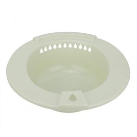 01 Bassin de Soins, Bain de siège pour Le Traitement des hémorroïdes, Soins postopératoires pour Le Nettoyage de la Hanche Ve