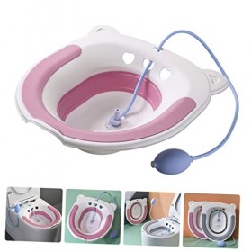 Cabilock Bidet Portable Siège De Toilette Bidet Toilettes Portables Baignoire De La Hanche Bain De Trempage Périnéal Bain De 