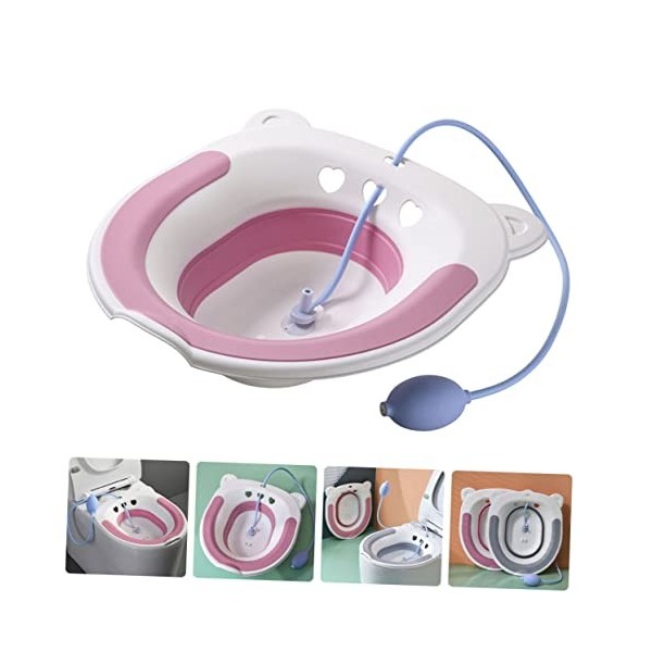 Cabilock Bidet Portable Siège De Toilette Bidet Toilettes Portables Baignoire De La Hanche Bain De Trempage Périnéal Bain De 