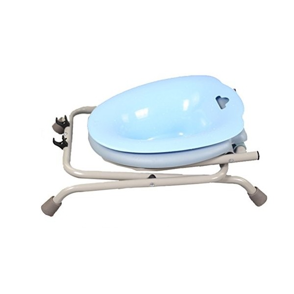 GFYWZ Commode Se Pliant Mobile Siège De Toilette Adulte/Tabouret Avec Bol De Bidet De Lavage Pour Les Soins Des Femmes Encein