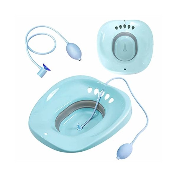 Sitz Bath, Sitz Baignoire pour hémorroïdes, Sitz Baignoire pour siège de toilette, entretien post-partum, siège vapeur Yoni p