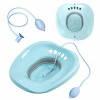 Sitz Bath, Sitz Baignoire pour hémorroïdes, Sitz Baignoire pour siège de toilette, entretien post-partum, siège vapeur Yoni p