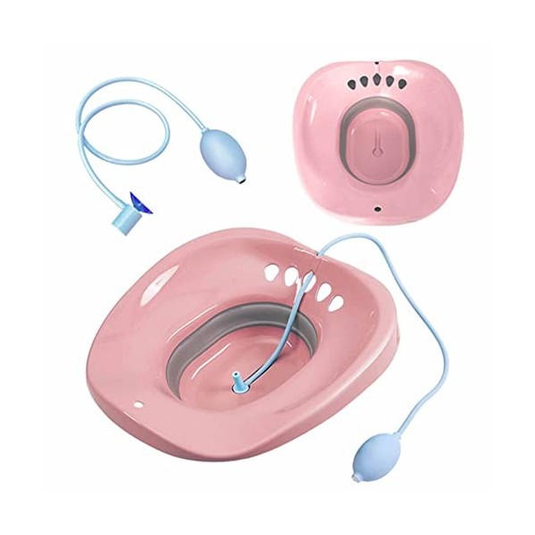 Sitz Bath, Sitz Baignoire pour hémorroïdes, Sitz Baignoire pour siège de toilette, entretien post-partum, siège vapeur Yoni p