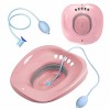 Sitz Bath, Sitz Baignoire pour hémorroïdes, Sitz Baignoire pour siège de toilette, entretien post-partum, siège vapeur Yoni p