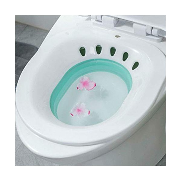 Cabilock Rangement Cuisine pour Porte Bain de Siège pour Siège de Toilette Bain de Hanche pour Post- Hémorroïdes Et du Périné