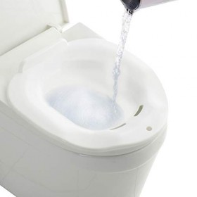 FOROREH Bassin de Bain de Siège, Bain de Siege hemorroides, Chaise dAisance pour le Traitement des Hémorroïdes, Femmes Encei