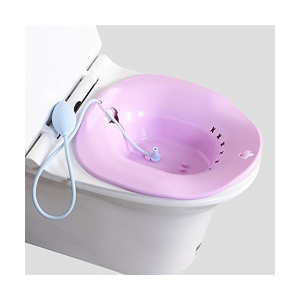 KY Bidet Bains de siège Hanche Sitz Baignoire sur Les Toilettes, Yoni Pliable Vapeur Seat/Périnéale Traitement, Les Femmes En