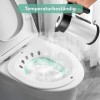 Bain de siège pliable pour les toilettes, bidet pour toilettes, baignoire portable pour traitement des hémorroïdes, soins du 